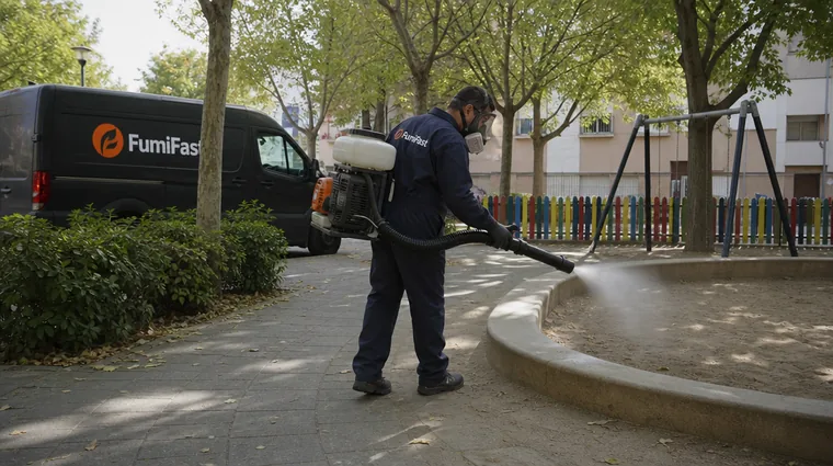 Tratamiento de fumigación de FumiFast en una vivienda de Rubí